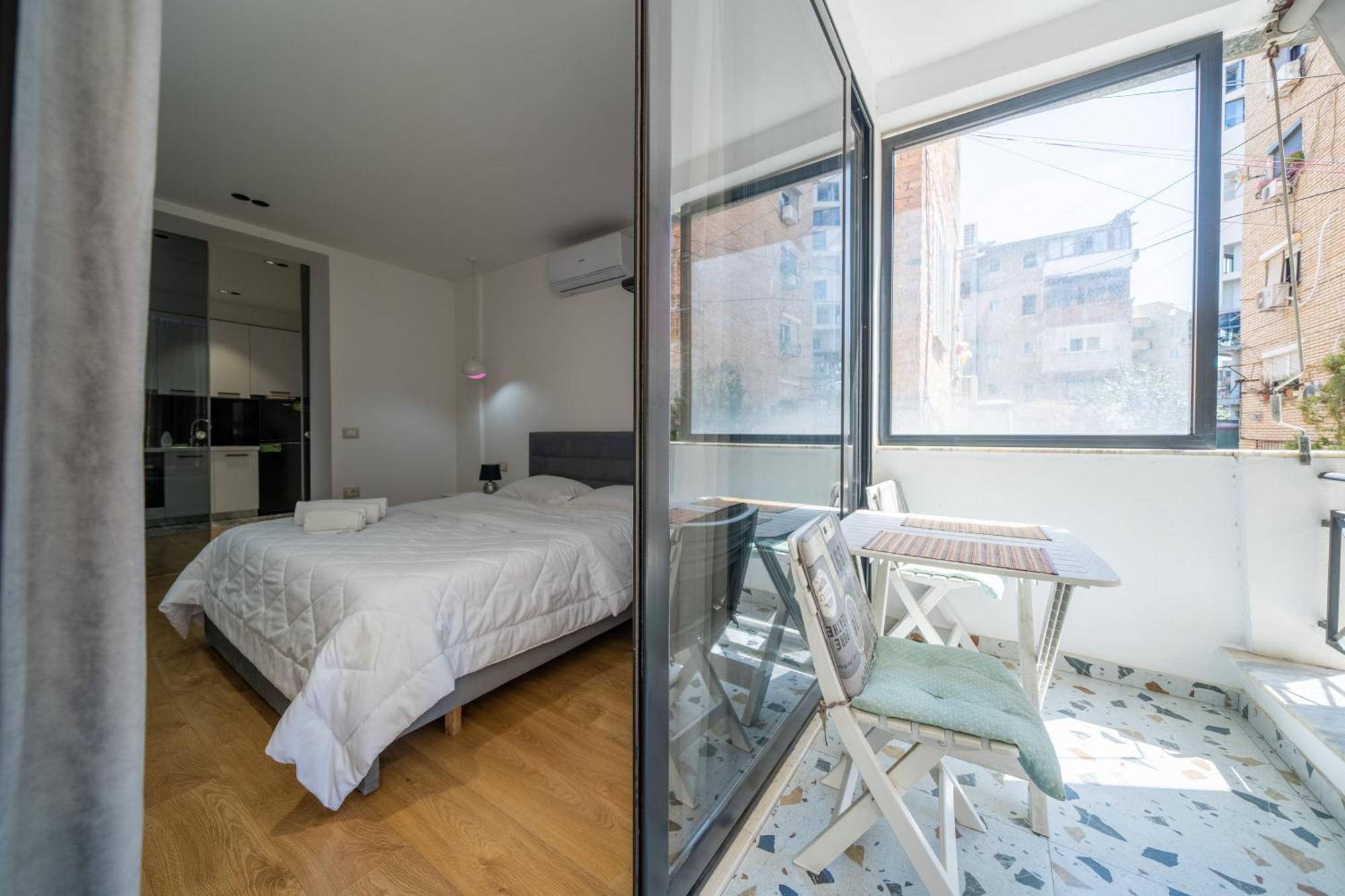 Cosy Urban Central Apartment Tiran Dış mekan fotoğraf