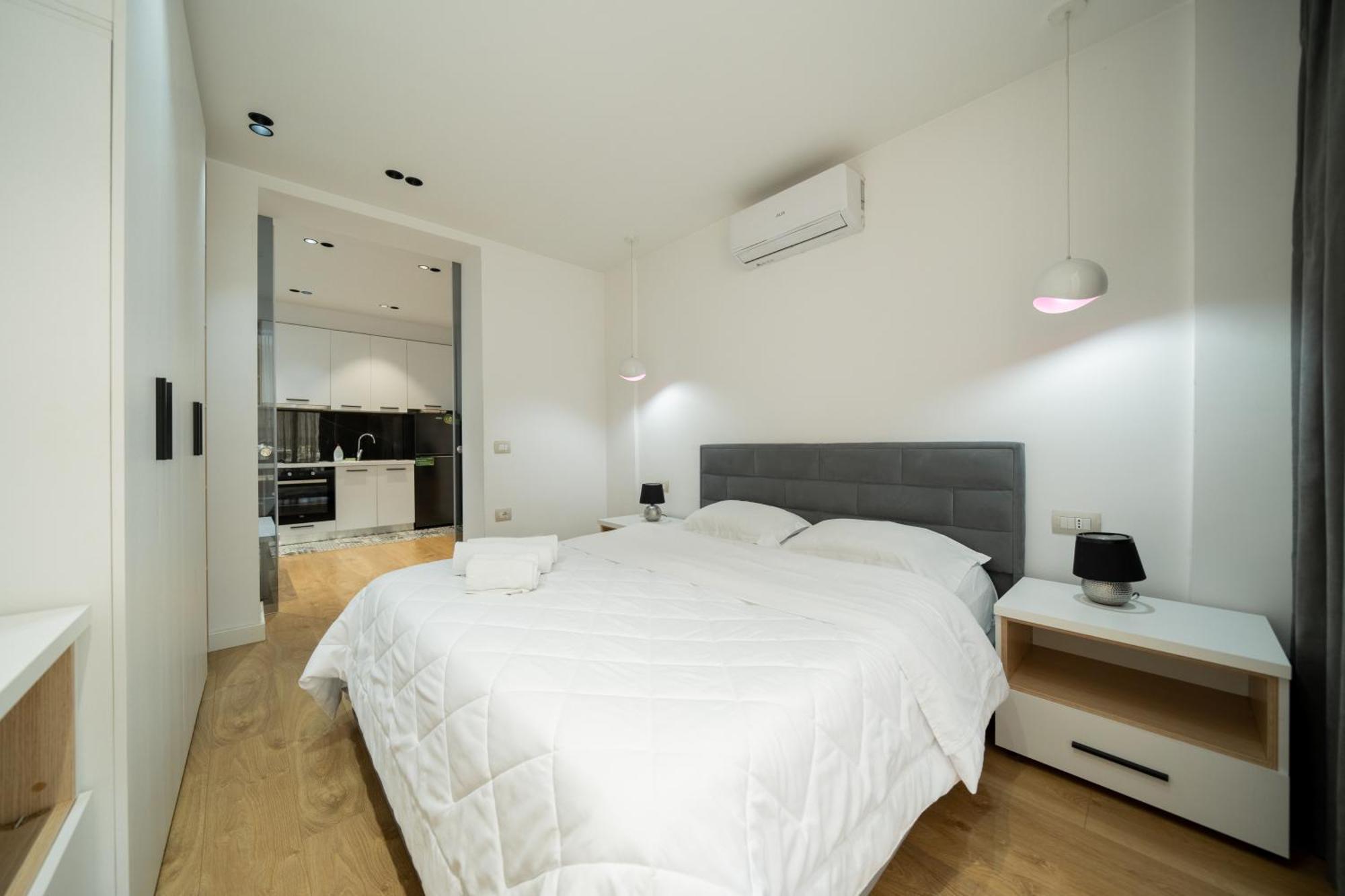 Cosy Urban Central Apartment Tiran Dış mekan fotoğraf