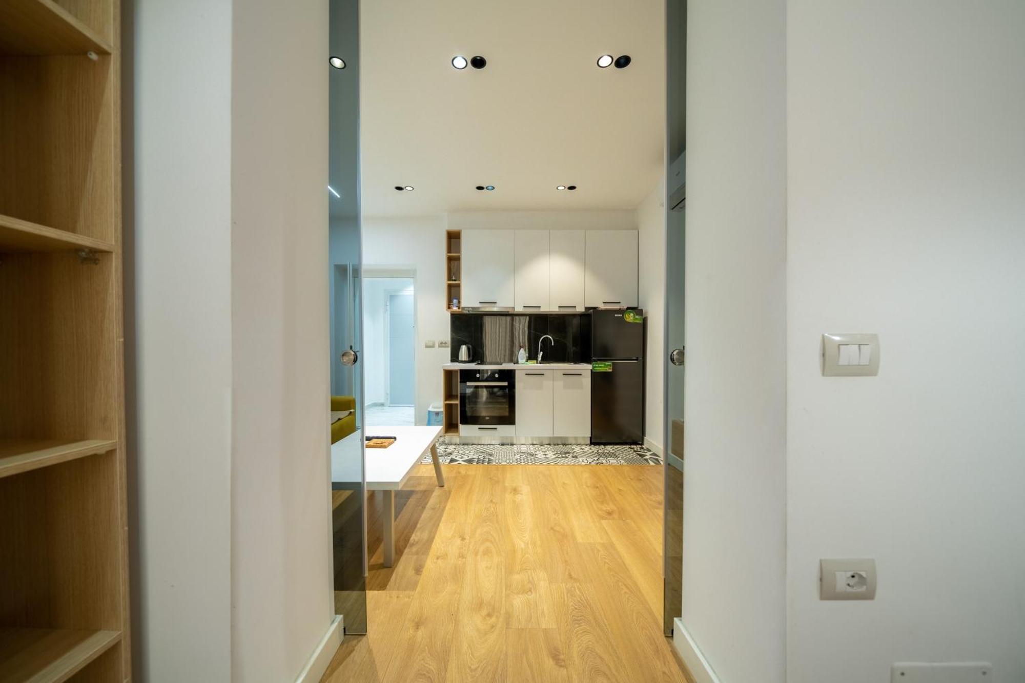 Cosy Urban Central Apartment Tiran Dış mekan fotoğraf